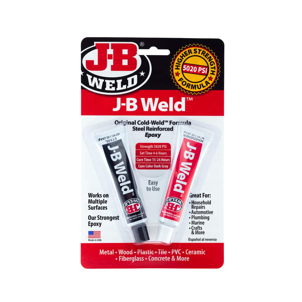 12 Packs: 2 ct. (24 total) J-B Weld® Original Cold-Weld™ Epoxy Twin Tubes